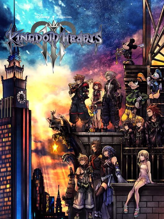 Kingdom Hearts III cover art